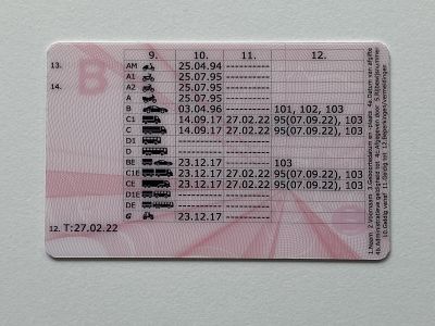 Un permis de conduire «en cours de validité» depuis 1993