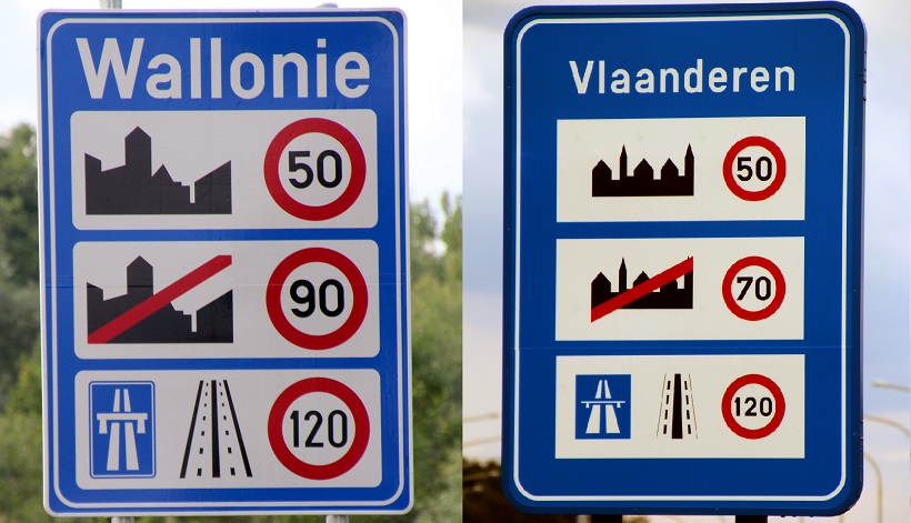 Snelheidsregimes Vlaanderen: welke beperkingen en wanneer?